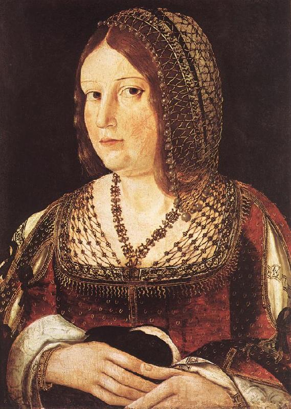 BURGOS, Juan de Lady with a Hare oil painting picture